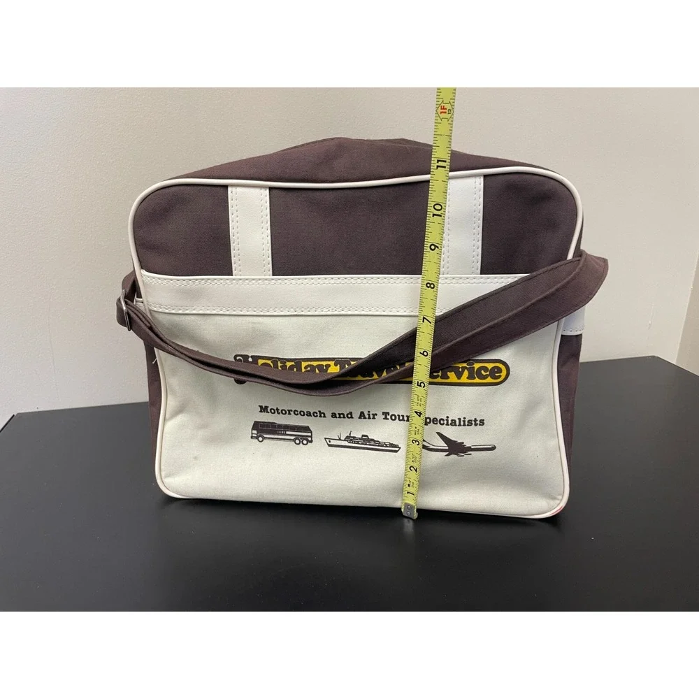 Vintage Holiday Travel Service Luggage Bag 14